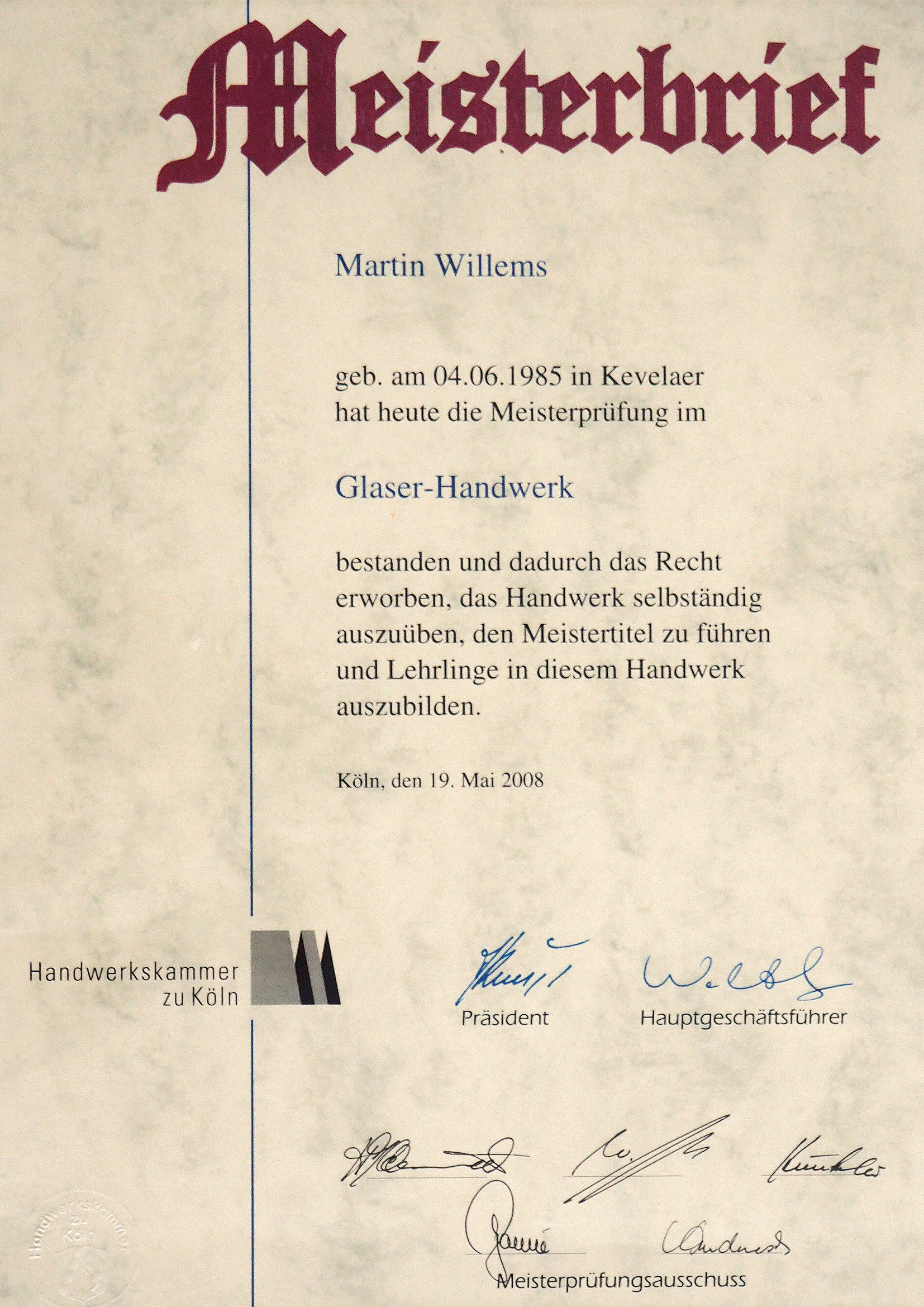 meisterbrief